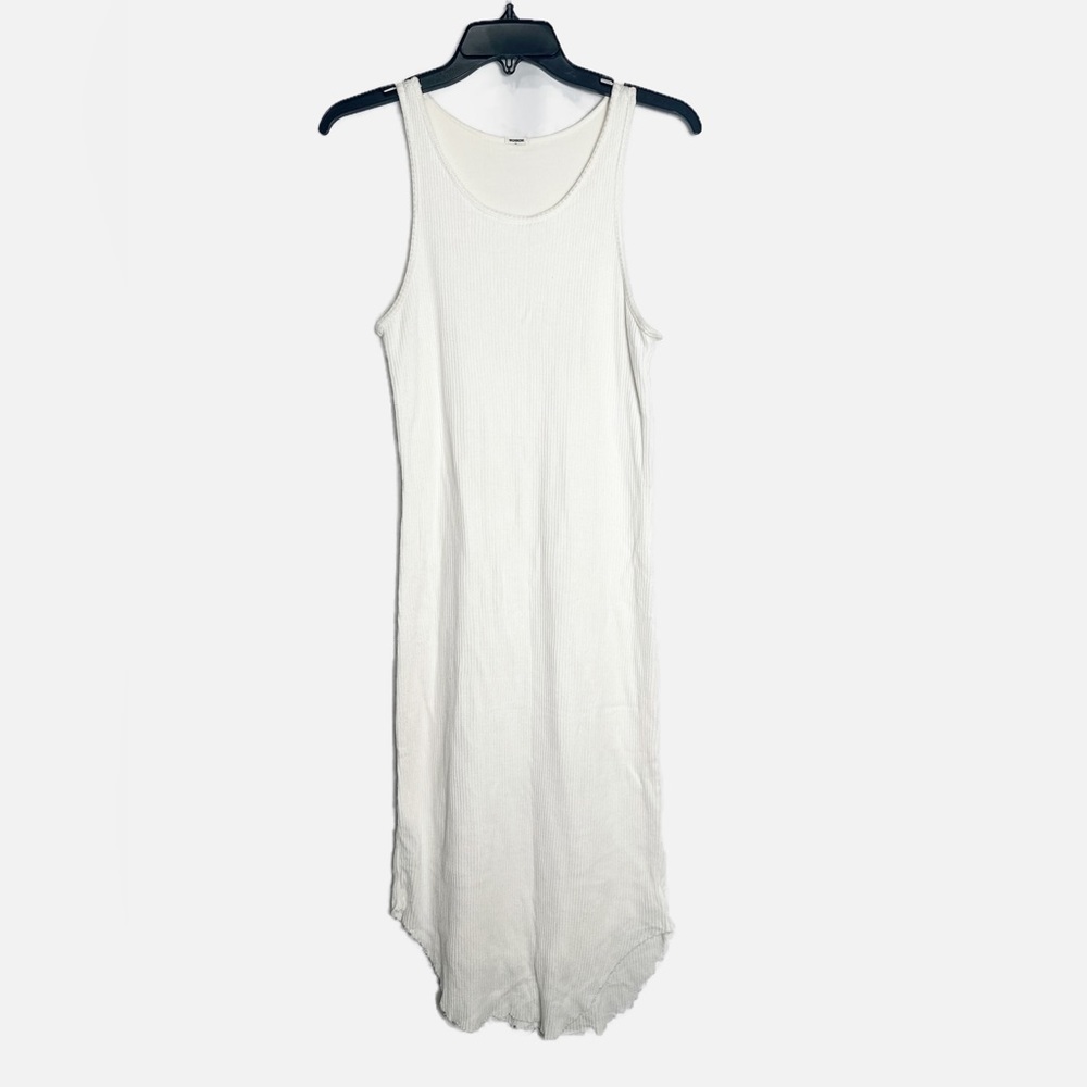 Monrow Cream Tank Dress
